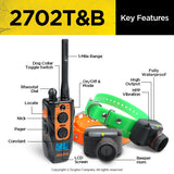Dogtra 2702T&B 2-Dog Training And Beeper System