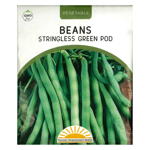 Pacific Northwest Seeds - Beans 4x5 - Stringless Green Pod