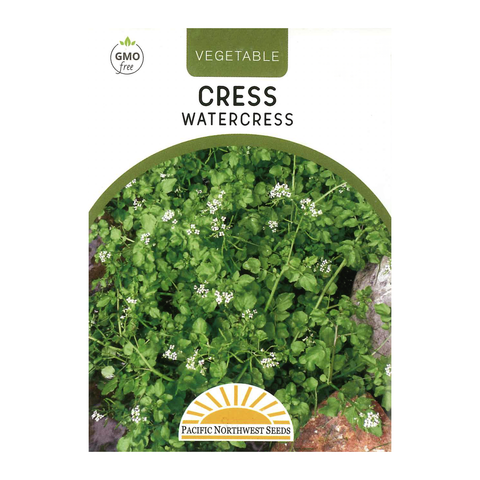 Pacific Northwest Seeds - Cress - Watercress