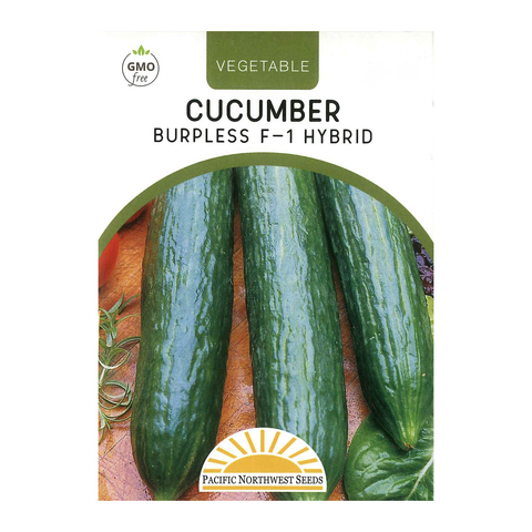 Pacific Northwest Seeds - Cucumber - Burpless F-1 Hybrid