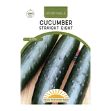 Pacific Northwest Seeds - Cucumber - Straight Eight