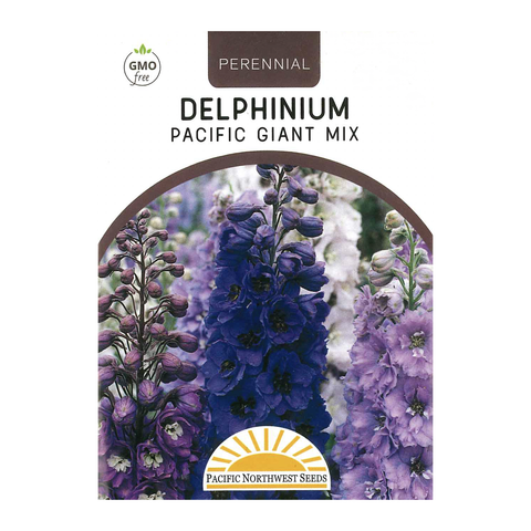 Pacific Northwest Seeds - Delphinium - Pacific Giant Mix