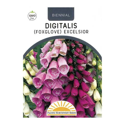 Pacific Northwest Seeds - Digatalis (Foxglove) - Excelsior