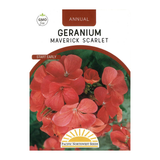 Pacific Northwest Seeds - Geranium - Maverick Scarlet