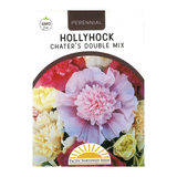 Pacific Northwest Seeds - Hollyhock - Chater's Double Mix