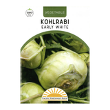 Pacific Northwest Seeds - Kohlrabi - Early White