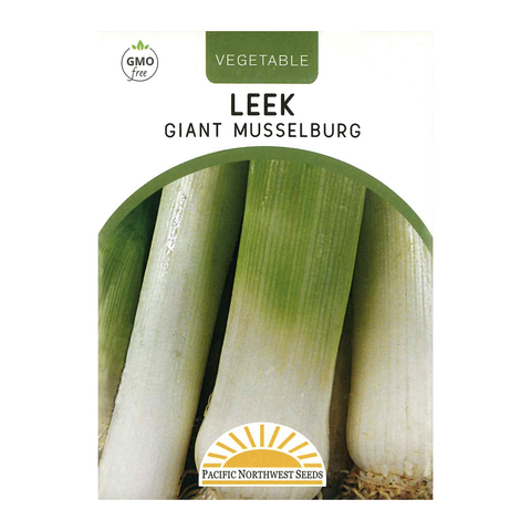Pacific Northwest Seeds - Leek - Giant Musselburg