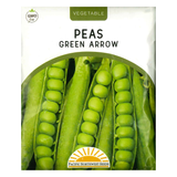 Pacific Northwest Seeds - Peas - Green Arrow