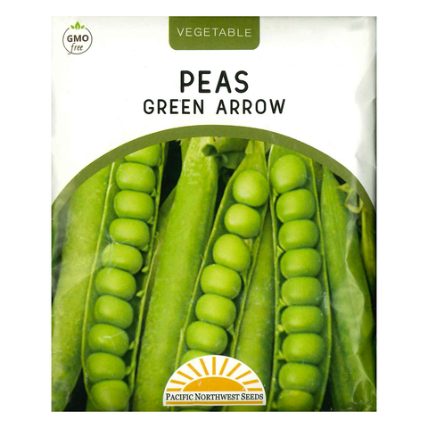 Pacific Northwest Seeds - Peas - Green Arrow