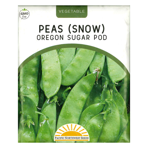 Pacific Northwest Seeds - Peas (Snow) - Oregon Sugar
