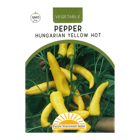 Pacific Northwest Seeds - Pepper - Hungarian Yellow Hot