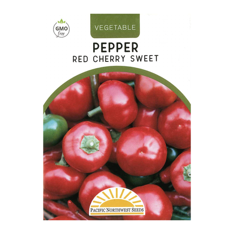 Pacific Northwest Seeds - Pepper - Red Cherry Sweet