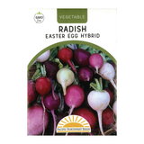 Pacific Northwest Seeds - Radish - Easter Egg Hybrid