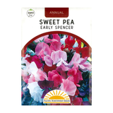 Pacific Northwest Seeds - Sweet Pea - Early Spencer