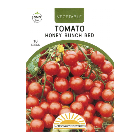 Pacific Northwest Seeds - Tomato - Honey Bunch Red