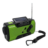 Ready Hour Hand-Crank AM/FM Emergency Radio & Solar Flashlight