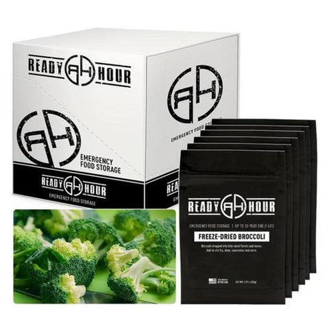 Ready Hour Freeze-Dried Broccoli Case Pack