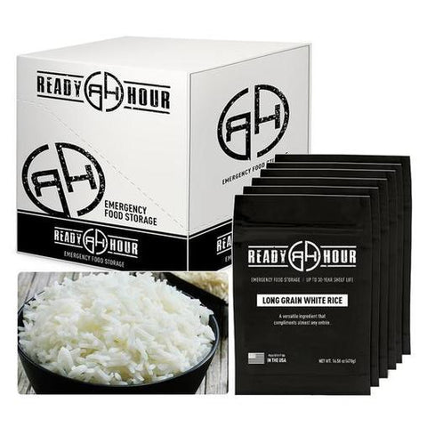 Ready Hour Long Grain White Rice Case Pack