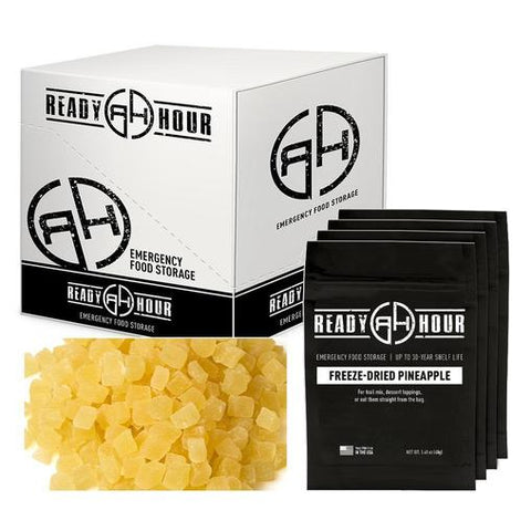 Ready Hour Freeze-Dried Pineapple Case Pack