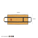 White Duck Rectangle Canvas Firewood Log Carrier