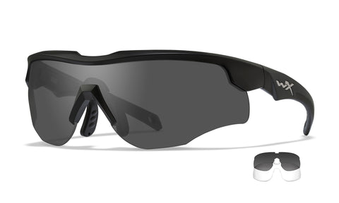 Wiley X Rogue Comm Temples Sunglasses - 2 Lens Pack