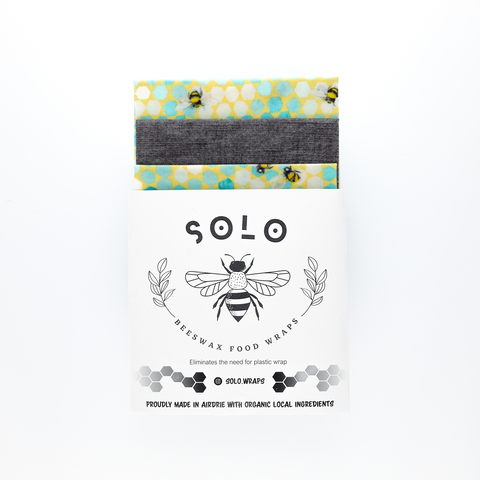 Solo Beeswax Food Wraps Bee Good Wraps Set Of 3