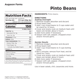 Augason Farms Pinto Beans, 4 Gallon Pail