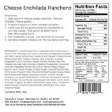 AlpineAire Cheese Enchilada Ranchero