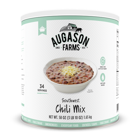 Augason Farms Southwest Chili Mix #10 Can