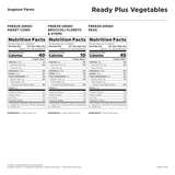 Augason Farms Vegetable Variety Pouch (Single)
