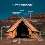 White Duck Regatta Bell Tent - 13ft