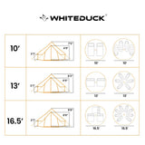 White Duck Regatta Bell Tent - 16.5ft