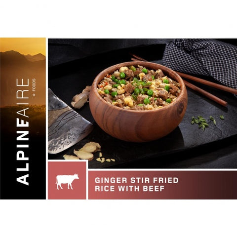 AlpineAire Ginger Stir Fried Rice with Beef