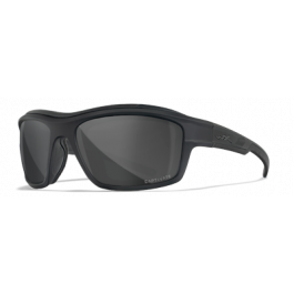 Wiley X Ozone Sunglasses - Matte Black Frame with Captivate Polarized Grey Lenses