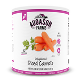 Augason Farms Dehydrated Diced Carrots #10 Can