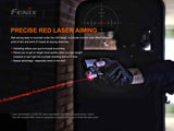 Fenix GL22 750 Lumens Tac Light with Red Laser Sight - 750 Lumens