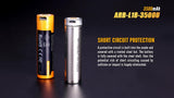 Fenix ARB-L18 3500U 18650 Li-ion Built-In USB Charging Port Rechargeable Battery