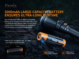 Fenix HT18 1500 Lumens Long Range Flashlight