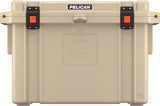 Pelican 95QT Elite Cooler - Tan/Orange