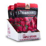 Simple Kitchen Freeze-Dried Strawberries - 6 Pack