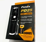 Fenix Pocket EDC 550 Lumens Flashlight PD25 + 700U Battery